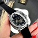 Годинник наручний Awarder 021-3D Де би не була Silver-Black-Black Leather - изображение 4