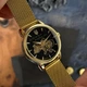 Годинник наручний Awarder 028-3D Де би не була Gold-Black - изображение 4