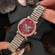 Годинник наручний Awarder 047 Silver-Gold-Pink - зображення 2