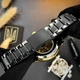 Годинник наручний Awarder 022 Black-Gold Mechanic Metall Не Забуду Дім - изображение 9
