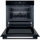 Духовой шкаф Whirlpool электрический, 73л, A+, дисплей, конвекция, пиролиз, телескопические направляющие, черный - изображение 9