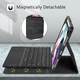 Чехол‑клавиатура, FINTIE для iPad Air 11/10.9 (M2‑M4, 4/5 gen), Bluetooth QWERTZ, клавиатура‑тачпад, чёрный - изображение 3