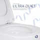 Унитаз подвесной Qtap Scorpio M-L Ultra Quiet 520x365x365 мм, с сиденьем Soft-close MagLock, White QTSCOML26W49624 - изображение 5