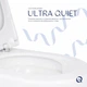 Унитаз подвесной Qtap Robin ML Ultra Quiet 490x365x325 мм, с сиденьем Soft-close MagLock, White QTROBML26W49621 - изображение 5