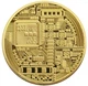 BTC Сувенірна монета Біткоїн Bitcoin без капсули колір: золото - зображення 4