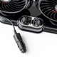 Автомобильный вентилятор от прикуривателя с USB-выходом 24 V 13 см 0037 - изображение 4