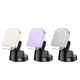 Автодержатель с БЗУ Hoco HW18 Crystal (center console) purple - изображение 6