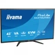 IIYAMA 42.5" 16:9 ips рк монітор, 3840х2160, 3 мс (gtg), 60 Гц, 450 кд/м2, kvm, hdr10, PiP/PbP, 2xHDMI 2.0/ x4373uhsu-b2 - изображение 3