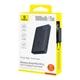 Зовнішній аккумулятор Baseus EnerFill FP11 Power Bank 10000mAh 15W Cosmic Black. - зображення 2