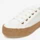 Женские эспадрильи JENNY Emma WSK1576-05 5903698051802 36 23.5 см Белые (5903698051840) - изображение 8