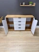 Комод Standart 4+2 Дуб Аппалачі/Німфеа Альба 1250x800x345 мм. - зображення 4