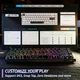 Механічна клавіатура на магнітних світчах Attack SHARK X68 HE Rapid Trigger, 8K, 68 key PBT, RGB, Win,Mac OS, УКР та АНГЛ, Black Contours /ЧОРНА (X68HEBC) - изображение 8