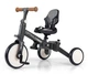 Дитячий 3-колісний велосипед Milly Mally Optimus Max 5 в 1 Dark Grey, MMOMX01DG - зображення 5