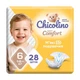 Дитячі підгузки Chicolino Soft Comfort розмір 6 (16+ кг), 28 шт Дитячі одноразові підгузники з миттєвим поглинанням та анатомічною формою Памперси для дітей до 12 годин сухості - зображення 1