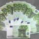 Сувенірні гроші "100 євро", 5 пачок по 80 подарункових купюр - зображення 5