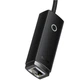 Мережевий адаптер Baseus Lite Series USB-C RJ45 (LAN) 1000 Мбіт/с, перехідник для дротового інтернету, 0.2 м, чорний - зображення 2