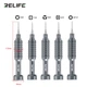 Набор отверток Relife RL-730A / прецизионные / для ремонта (Y0.6 / ★0.8 / ➕1.5 / iP2.5 / iP17) 5 шт. - изображение 9