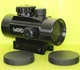 Коліматорний приціл для пневматики та страйкболу Red Dot 1x40 RD Alu мітка крапка червоний/зелений металевий Black - зображення 10