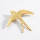 Брошь BROCHE бижутерия Птицы Ласточка золотистая BRBF115368 - изображение 2