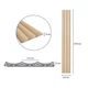 Декоративна рейка Sticker Wall SW-00003016 205х14х2900 мм дерево - изображение 3