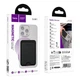 Кардхолдер магнитный HOCO DLB01 Journey до 3 банковских карт для iPhone 12+ Черный (22128) - изображение 4