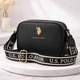 Сумка кросс-боди U.S. Polo Assn Classic Zip Crossbody Bag Black (27A321-AA00A) Оригинал из США - изображение 1