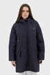 Жіноча стьобана куртка casual з капюшоном, синтепон, осінь-весна Snow Owl (чорний, 3XL), 117083, 116982 - изображение 2