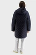 Жіноча стьобана куртка casual з капюшоном, синтепон, осінь-весна Snow Owl (чорний, 2XL), 117082, 116982 - зображення 4