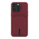 Чехол OtterBox Colorfull с карманом для карт Pocket Card для iPhone 15 Pro Max Maroon - изображение 1