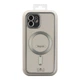 Чохол TPU Metallic Chrome Full Camera with Magsafe для iPhone 12 Chrome Silver - изображение 3