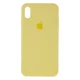 Чохол Premium Original для iPhone Xs Max Copy 69.Fluorescent Yellow - зображення 1