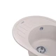 Кухонная мойка Kroner KRP Komposit COL-6250 Искусственный камень Песочный 610х495 мм Кухонная мойка из камня - изображение 5