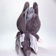 Плед-игрушка подушка 3 в 1 100x180см коралловый флис серый Labubu Дракон для детей - изображение 7