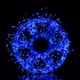 Гирлянда комнатная 50м 1500 LED синий цвет медная проводка для декора Хвойная лапа - изображение 5