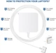 Сетевое зарядное устройство 60Вт MagSafe 2 для Macbook белый ABS пластик и поликарбонат - изображение 8