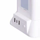 Сетевой фильтр удлинитель 4.8 м 6 розеток 2 USB 1 Type-C беспроводная зарядка 2500 В белый ABS B22 - изображение 5