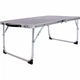 Складной стол для пикника 60×40см МДФ алюминий черный Lugi - изображение 2