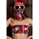 Топ бандо Totalfit Mafia BS1-P80 S Червоно-чорний (06399661) - зображення 3