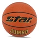 Мяч баскетбольный Star Jumbo BB425 №7 Оранжевый (57623091) - изображение 1