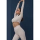 Топ с длинным рукавом в рубчик Totalfit T422 XL Светло-бежевый (06399730) - изображение 5