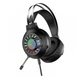 Игровые геймерские накладные наушники Hoco Gaming ESD04 с микрофоном и LED подсветкой - изображение 1
