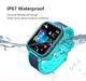 Детские наручные умные часы Smart Baby Watch LT21 с GPS Синий - зображення 3