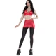 Лосины с юбкой Flash-skirt LG19 Totalfit XS Черно-малиновый (06399825) - изображение 1