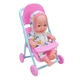 Игрушка Пупс 23см с коляской и аксессуарами, LD9402D-C1 - изображение 2