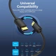 Кабель мультимедійний HDMI M to HDMI mini M 3.0m V2.0 4K60Hz VENTION (AGHBI) - зображення 3