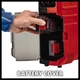 Компресор акумуляторний Einhell TE-AC 36/8 Li OF (4020440) X-Change (без акум.), 36В, в формі валізи, 130 л/хв, безмасляний, + пістолет і шланг 2.5м + кінцевики - изображение 5