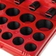 Комплект резиновых сальников 382 ед. INTERTOOL AT-5382 - изображение 5