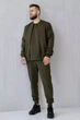 Бомбер чоловічий TOTALFIT AM1-LD36 3XL Хакі - зображення 4