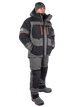 Костюм зимовий мембранний Norfin Discovery 3 GR сіро-чорний (453301-S) - изображение 8