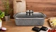 Жаровня Edenberg EB-12125 30x21,5x7 см 4 л з антипригарним покриттям кришкою та кнопкою для олії - зображення 5
